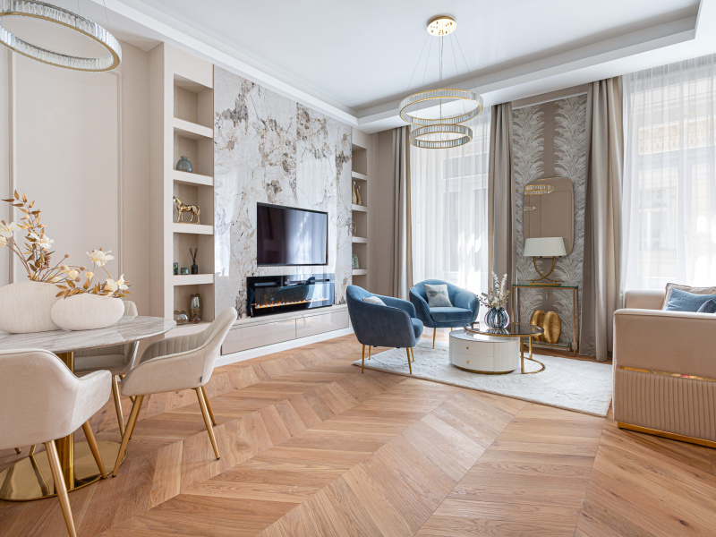 Luxus 3. Stock 55 m² Wohnung im 5. Bezirk!